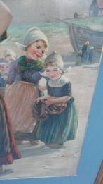 Reclame affiche "ABC genever Schiedam", Antiek en Kunst, Ophalen