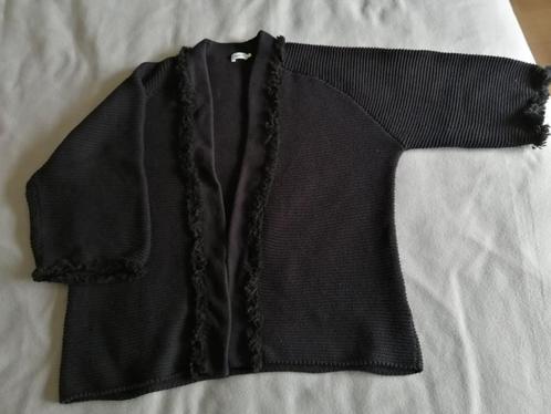 Filippa K zwarte vest zonder knopen, Kleding | Dames, Truien en Vesten, Gedragen, Maat 42/44 (L), Zwart, Ophalen of Verzenden