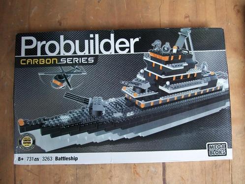 Megabloks set no 3263 Probuilder Carbon Series Battleship, Kinderen en Baby's, Speelgoed | Bouwstenen, Nieuw, Megabloks, Ophalen of Verzenden