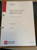 Biomolecullen en Cellen, partim cellen cursus; UA, BMW, Ophalen of Verzenden, Zo goed als nieuw, Hoger Onderwijs