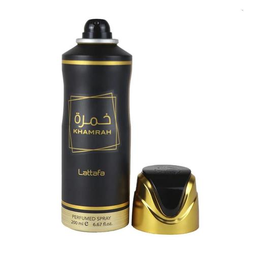 Lattafa Khamrah Spray 200ml Déodorant, Handtassen en Accessoires, Uiterlijk | Parfum, Nieuw, Verzenden