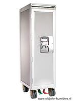 ADORINI TROLLEY KABINET HUMIDOR  ALUMINIUM HIGH END     h208, Verzamelen, Verzenden, Nieuw, Tabaksdoos of Verpakking