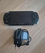 Psp + 6 spelletjes, Games en Spelcomputers, Spelcomputers | Sony PSP, Ophalen, Zwart, PSP, Gebruikt