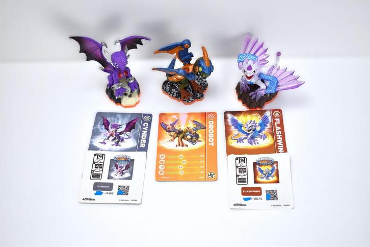 Skylanders Giants | CYNDER | FLASHWING | DROBOT als NIEUW, Games en Spelcomputers, Games | Sony PlayStation 4, Zo goed als nieuw