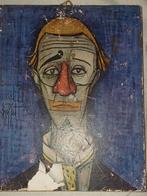 Bernard BUFFET Tete de la collection Maurice Garnier Clown., Enlèvement ou Envoi