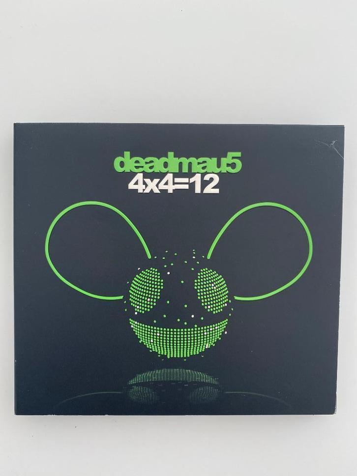 Cd deadmau5 4x4=12 2010, Cd's en Dvd's, Cd's | Dance en House, Gebruikt, Techno of Trance, Ophalen of Verzenden