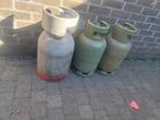 gasflessen 2 leeg 1 halfvol, Caravans en Kamperen, Kampeeraccessoires, Ophalen, Gebruikt