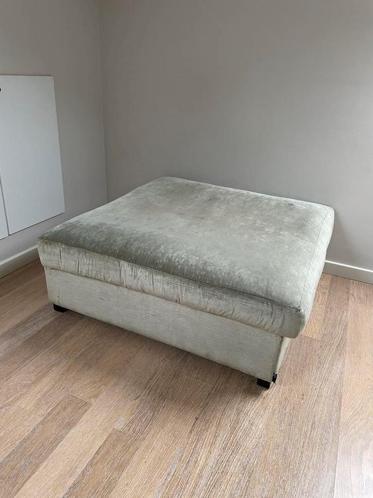 Pouf - Passe Partout, Maison & Meubles, Canapés | Repose-pieds & Poufs, Utilisé, 100 à 125 cm, 100 à 125 cm, Carré, Tissus, Enlèvement