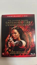 Blu-ray + DVD The Hunger Games L’embrasement, Enlèvement ou Envoi, Comme neuf, Coffret
