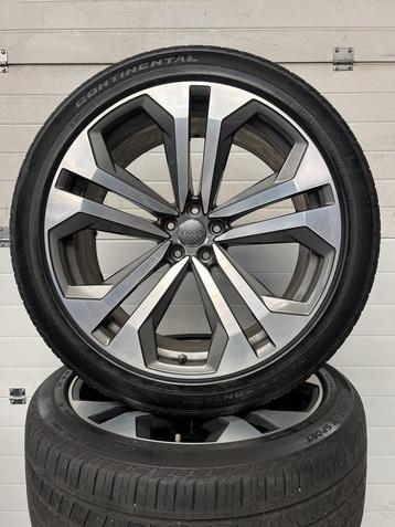 22” AUDI Q7 SQ7 Q8 SQ8 ETRON VELGEN ZOMERBANDEN ORIG beschikbaar voor biedingen