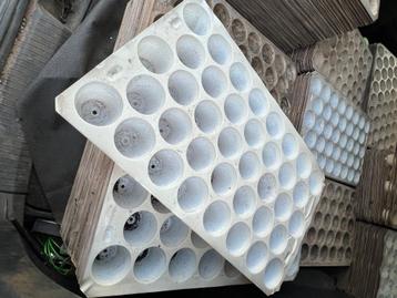 Stekplaat plantplaat zaaiplaat 38 gaten, Tuin en Terras, Bloembakken en Plantenbakken, Tuin, Kunststof, Gebruikt, Minder dan 30 cm
