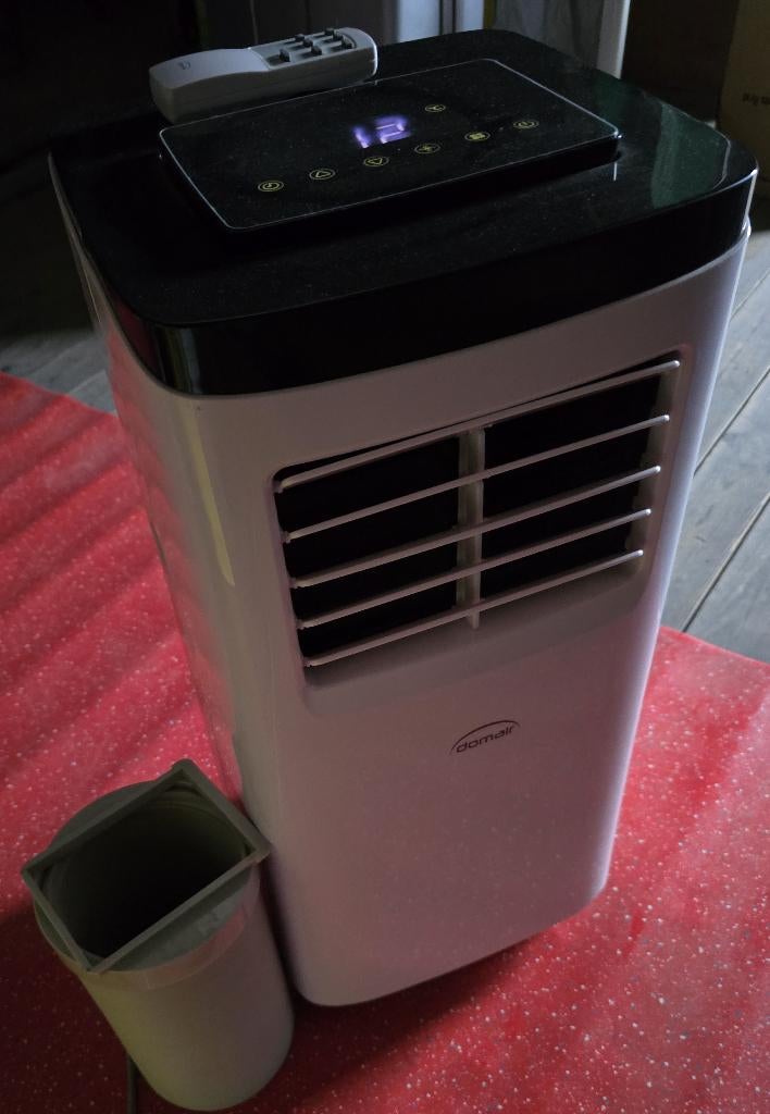 2 Domair Mobiele Airco's 7000 BTU/h, Electroménager, Refroidissement et Déshumidification, Moins de 60 m³, Enlèvement, Utilisé