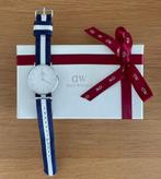Horloge Daniel Wellington 36 mm zilver, Ophalen of Verzenden, Zo goed als nieuw, Zilver, Staal