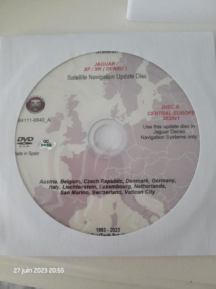 Jaguar XF XK NAVIGATIE 2020 EUROPA, Auto-onderdelen, Overige Auto-onderdelen, Jaguar, Nieuw