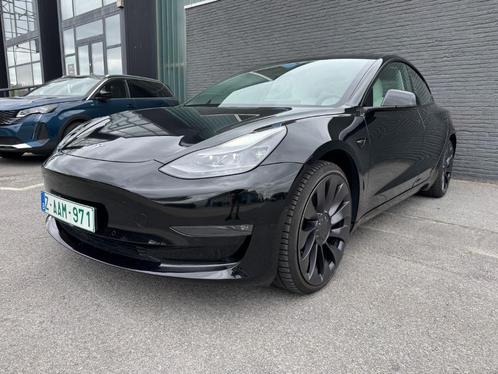 Tesla Model 3 Performance 20" Uberturbine, Auto's, Tesla, Bedrijf, Lease, Model 3, 360° camera, 4x4, ABS, Achteruitrijcamera, Adaptieve lichten