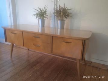 Lowboard Dressoir TV kast of spiegelkast sidetable 50er jaar beschikbaar voor biedingen