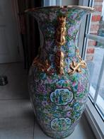Grote Chinese porseleinen vaas  Qianlong-markering, Antiek en Kunst, Ophalen