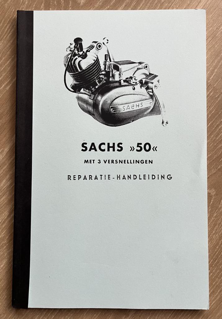 Sachs 50 - 3 versnellingen Bromfiets reparatie - handleiding, Fietsen en Brommers, Handleidingen en Instructieboekjes, Nieuw, Verzenden