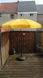 Geel parasol, Ophalen