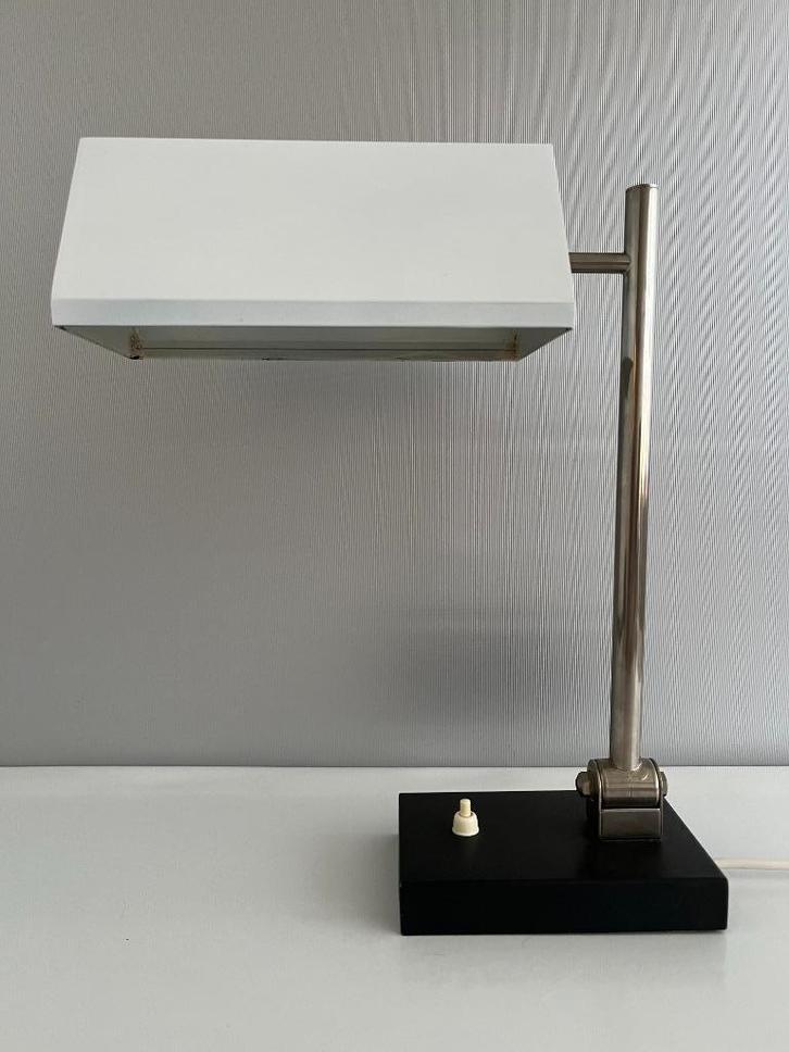 Lampe de bureau Hala des années 1950, modèle rare, Maison & Meubles, Lampes | Lampes de table, Comme neuf, Moins de 50 cm, Verre