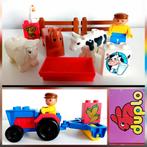 Lego duplo boer op traktor, boerderijdieren in nette staat, Kinderen en Baby's, Ophalen, Zo goed als nieuw, Duplo