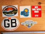 Marlboro, Roth Händle, JPS, LTU, Knaus... Stickers jaren 80, Verzenden, Zo goed als nieuw, Overige typen
