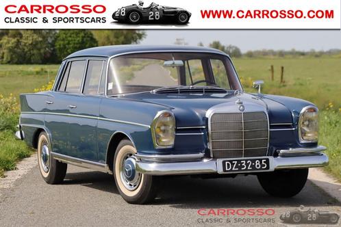 Mercedes-Benz 220 Heckflosse, Autos, Mercedes-Benz, Entreprise, Série 200, Intérieur cuir, Radio, Essence, Berline, Boîte manuelle