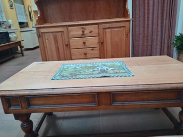 Grenen salontafel  beschikbaar voor biedingen