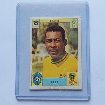 PANINI MEXICO 70 1970 PELE BRASIL EDITIE INTERNATIONAL USED beschikbaar voor biedingen