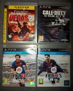 4 PS3 games, Comme neuf, Enlèvement ou Envoi