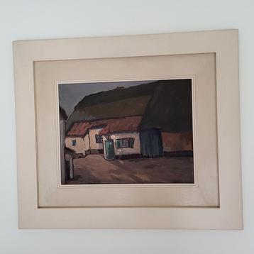 schilderij, boerderij beschikbaar voor biedingen
