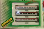 MEHANO 3 voitures voyageurs THALYS SNCF SNCB NMBS HO DC, Hobby & Loisirs créatifs, Trains miniatures | HO, Comme neuf, Autres marques