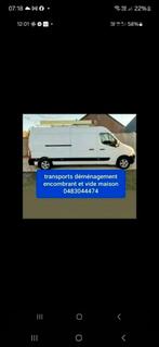 Transport déménagement et amcombrant 0483044474, Ophalen of Verzenden