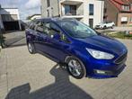 Ford grand C-max 1.0 benzine 2017, Auto's, Voorwielaandrijving, 745 kg, Blauw, Bedrijf