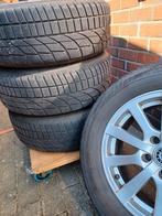 Winterbanden op alu velgen 215/65r16 98h    hi, Auto-onderdelen, Banden en Velgen, Ophalen, Winterbanden, Velg(en)