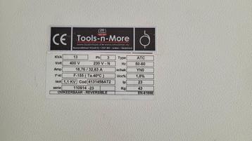 Transformateur triphasé 400V<->230V+N, Enlèvement, Comme neuf, Autres types