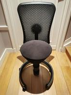 Swopper ergonomische bureaustoel, rugleuning, wielen, €375, Ophalen, Zwart, Zo goed als nieuw, Bureaustoel