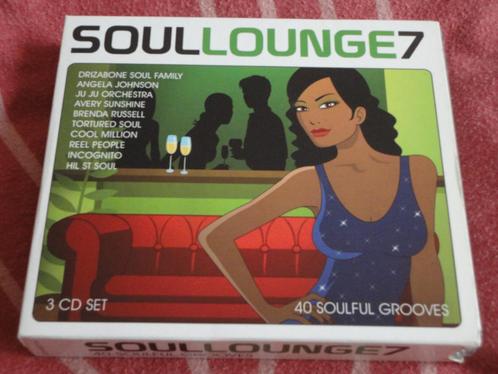 Soul Lounge 7 (3 aparte cd's in box ), Cd's en Dvd's, Cd's | Verzamelalbums, Ophalen of Verzenden
