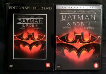 Coffret 2x DVD du film Batman & Robin - Schwarzenegger 