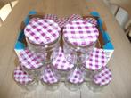 Confituurpotten 335 gr (25 stuks), Ophalen of Verzenden, Gebruikt, Glas, Pot, Bus of Blik