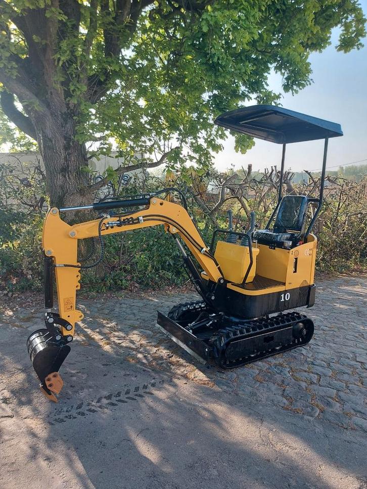 NIEUWE minigraver 1Ton PROMO!!, Zakelijke goederen, Machines en Bouw | Kranen en Graafmachines, Graafmachine, Ophalen