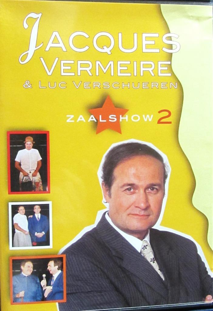 DVD KOMEDIE- JACQUES VERMEIRE- ZAALSHOW 2, Cd's en Dvd's, Dvd's | Komedie, Zo goed als nieuw, Actiekomedie, Alle leeftijden, Ophalen of Verzenden