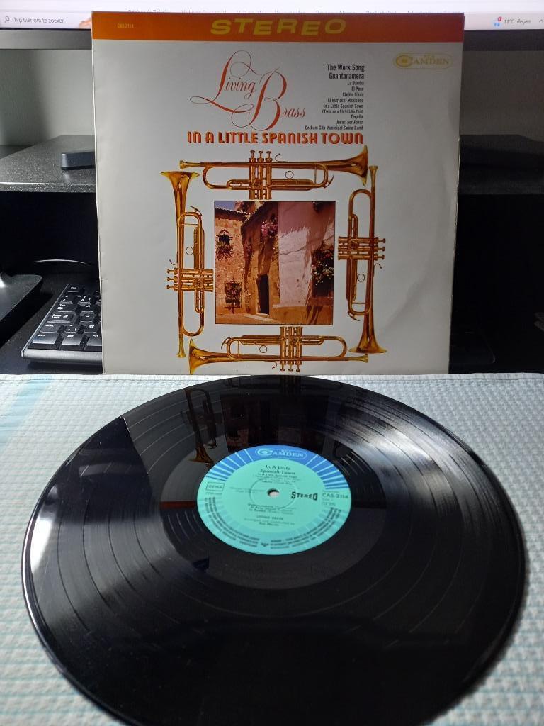 Living Brass ‎– In A Little Spanish Town - Lp = Mint, 1960 tot 1980, Ophalen of Verzenden, Zo goed als nieuw, 12 inch