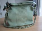 SAC A MAIN ET BANDOULIERE POUR DAME, Handtassen en Accessoires, Ophalen of Verzenden, Gebruikt, Groen, Overige merken