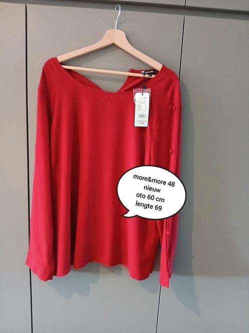 Nieuwe lichte blouze more&more 46, Kleding | Dames, Blouses en Tunieken, Ophalen of Verzenden