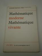 1965 André Revuz Mathématique moderne, Livres, Mathématiques A, André Revuz, Utilisé, Autres niveaux