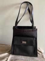 Schouderhandtas Laurent David, Handtassen en Accessoires, Tassen | Damestassen, Ophalen, Zo goed als nieuw, Bruin, Schoudertasje