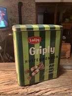 Vintage Griply Hustenbonbon blikken doos snoepdoos, Verzamelen, Blikken, Ophalen of Verzenden