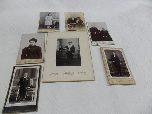 Vintage 7 oude hardcover foto's conditie zie de 2 foto's, Verzamelen, Foto's en Prenten, Gebruikt, Foto, Ophalen of Verzenden