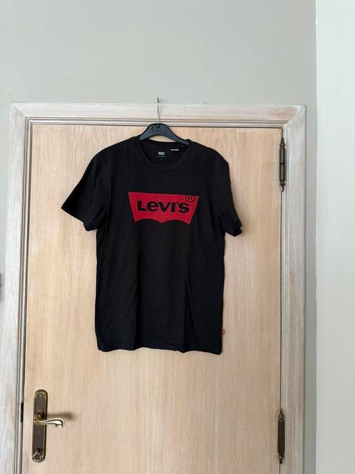 Zwarte Tshirt Levi’s Maat S, Kleding | Heren, T-shirts, Zo goed als nieuw, Maat 46 (S) of kleiner, Ophalen of Verzenden